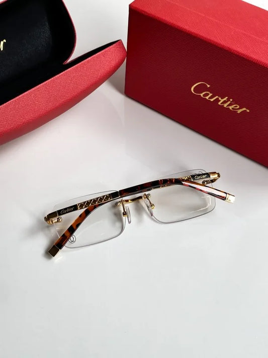Cartier transparant frame for man and women