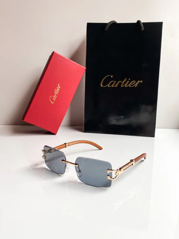 Cartier transparant stylish frame for unisex