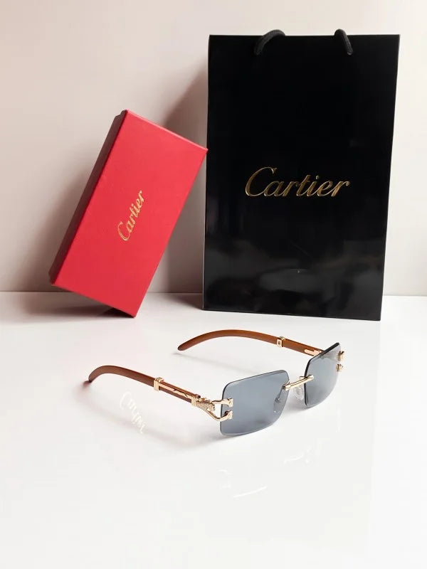 Cartier transparant stylish frame for unisex