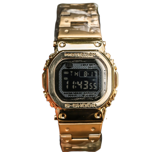 Casio | Golden To Golden Digital Chain Watch