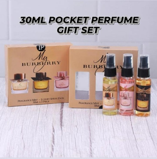 My Burberry Pocket Perfume gift set of 3