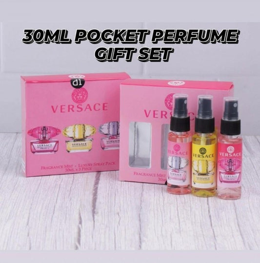 Versace Pocket Perfume Gift Set of 3