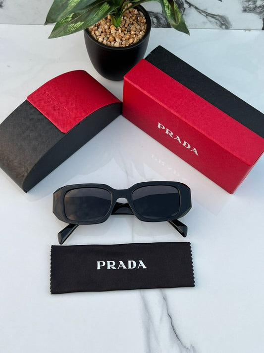 prada black sunglass for unisex People